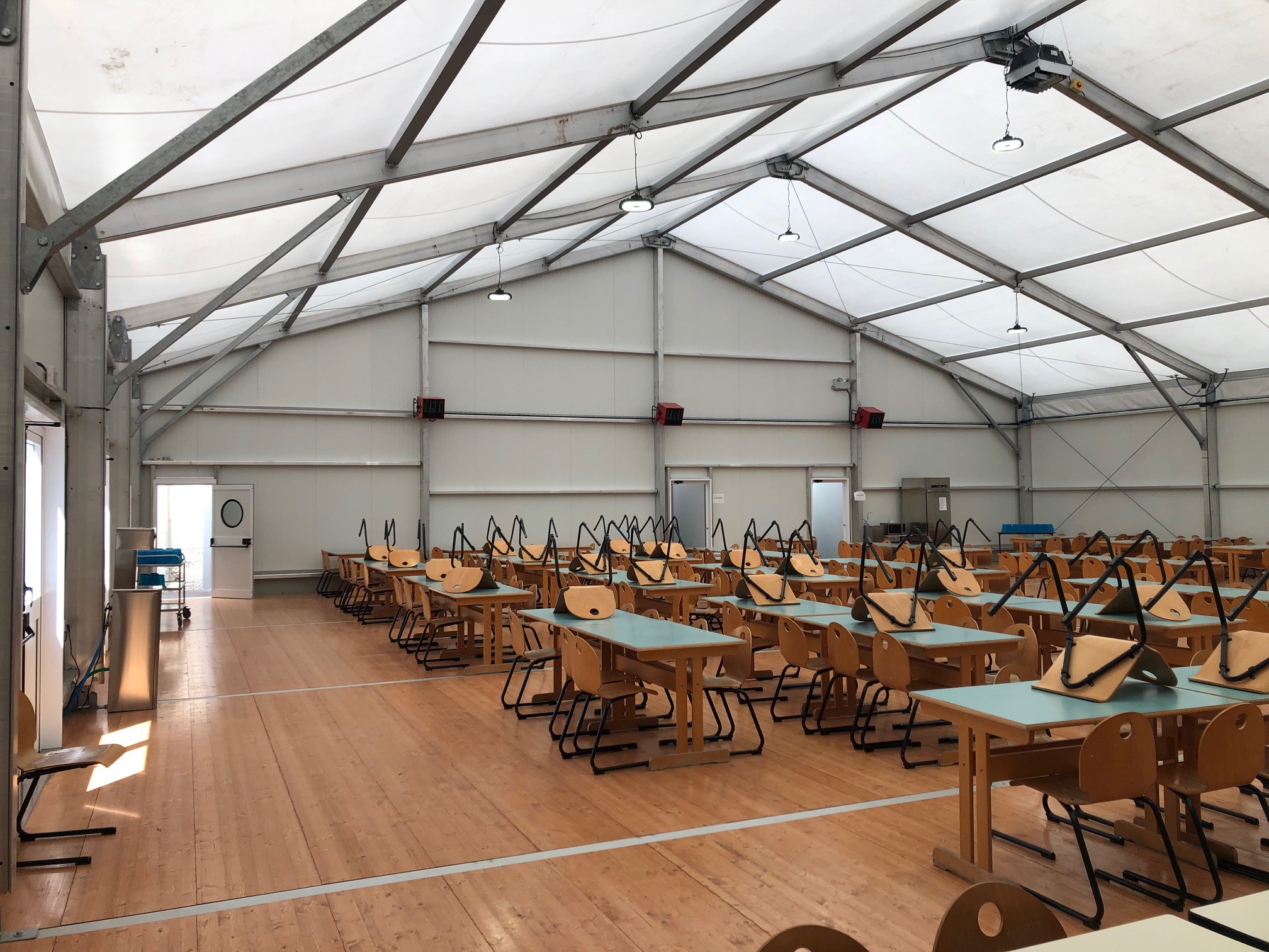 Lauralu temporary building structures and demountable buildings for education