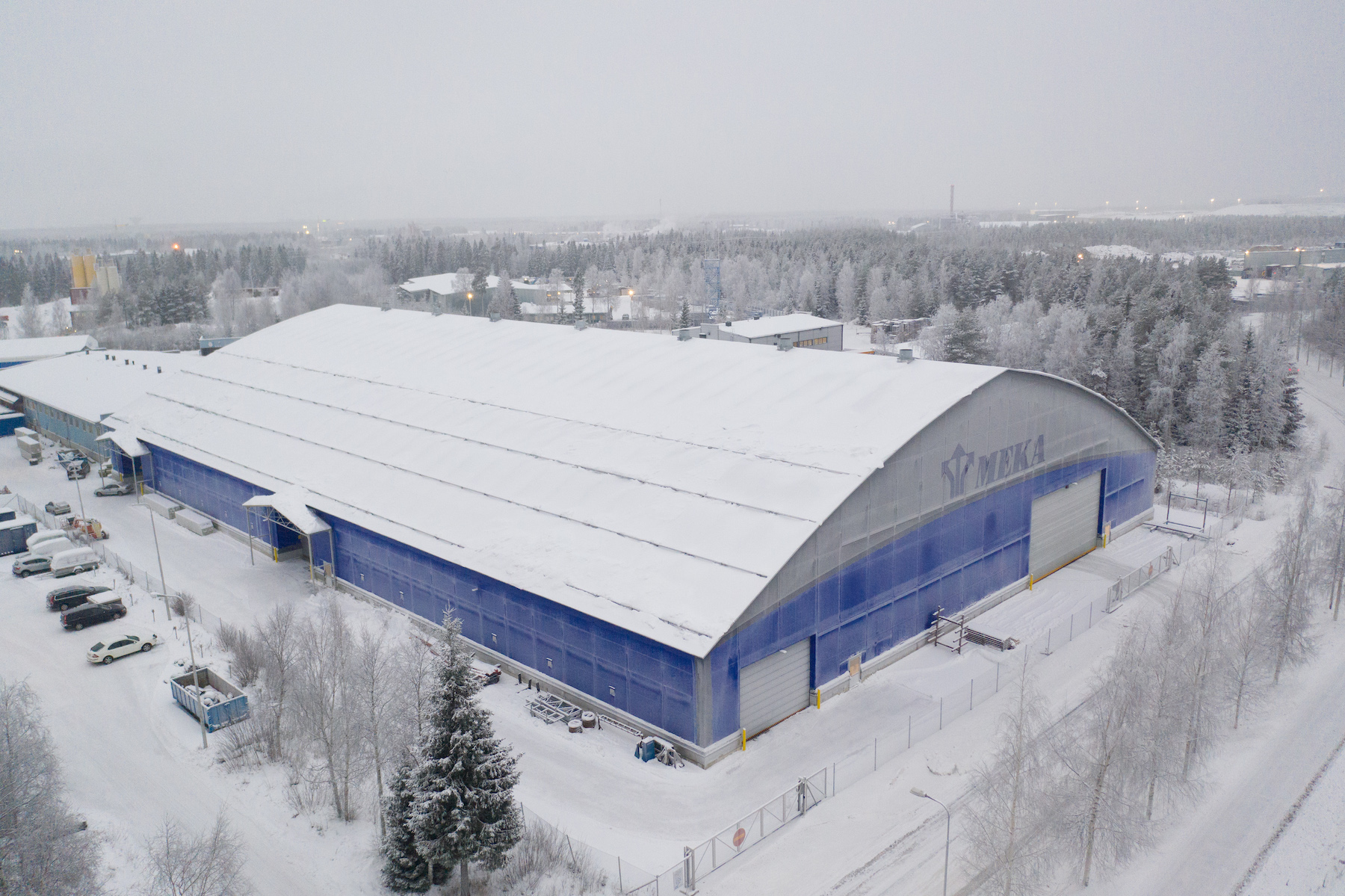 Megastructures and industrial steel buildings from Lauralu