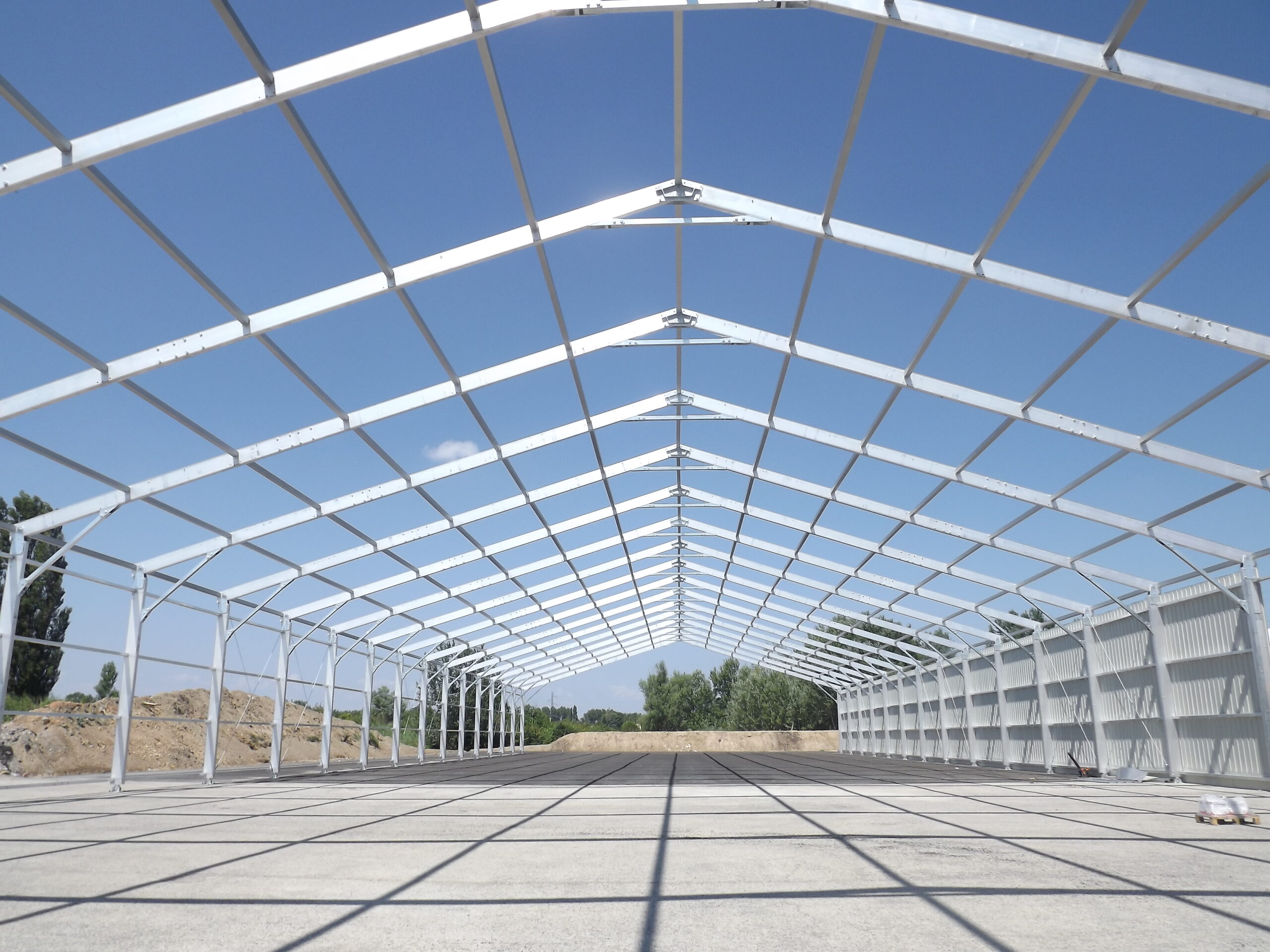 Lauralu temporary canopy and industrial canopies for outdoor storage