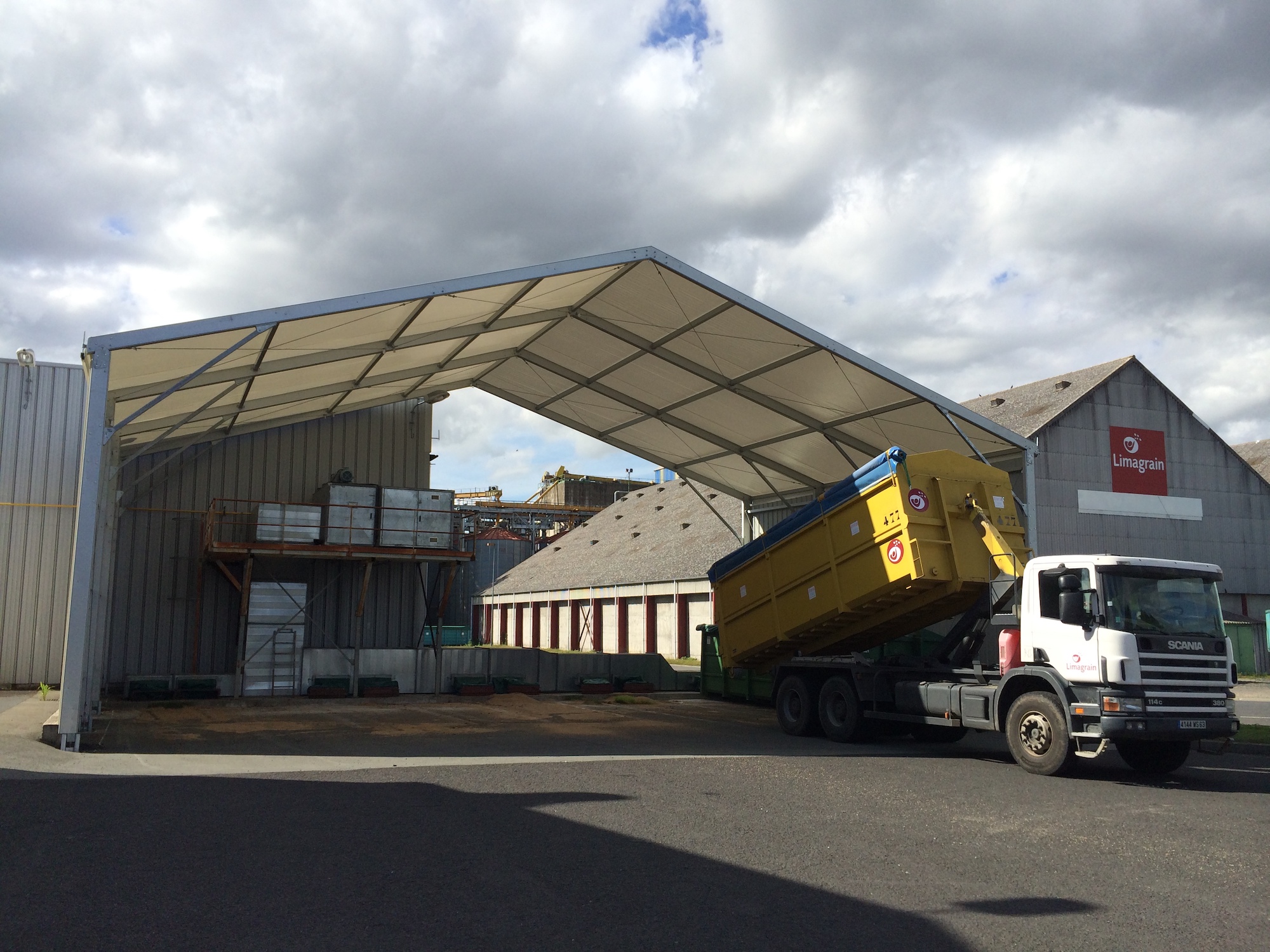 Lauralu temporary building structures and demountable buildings for waste & recycling
