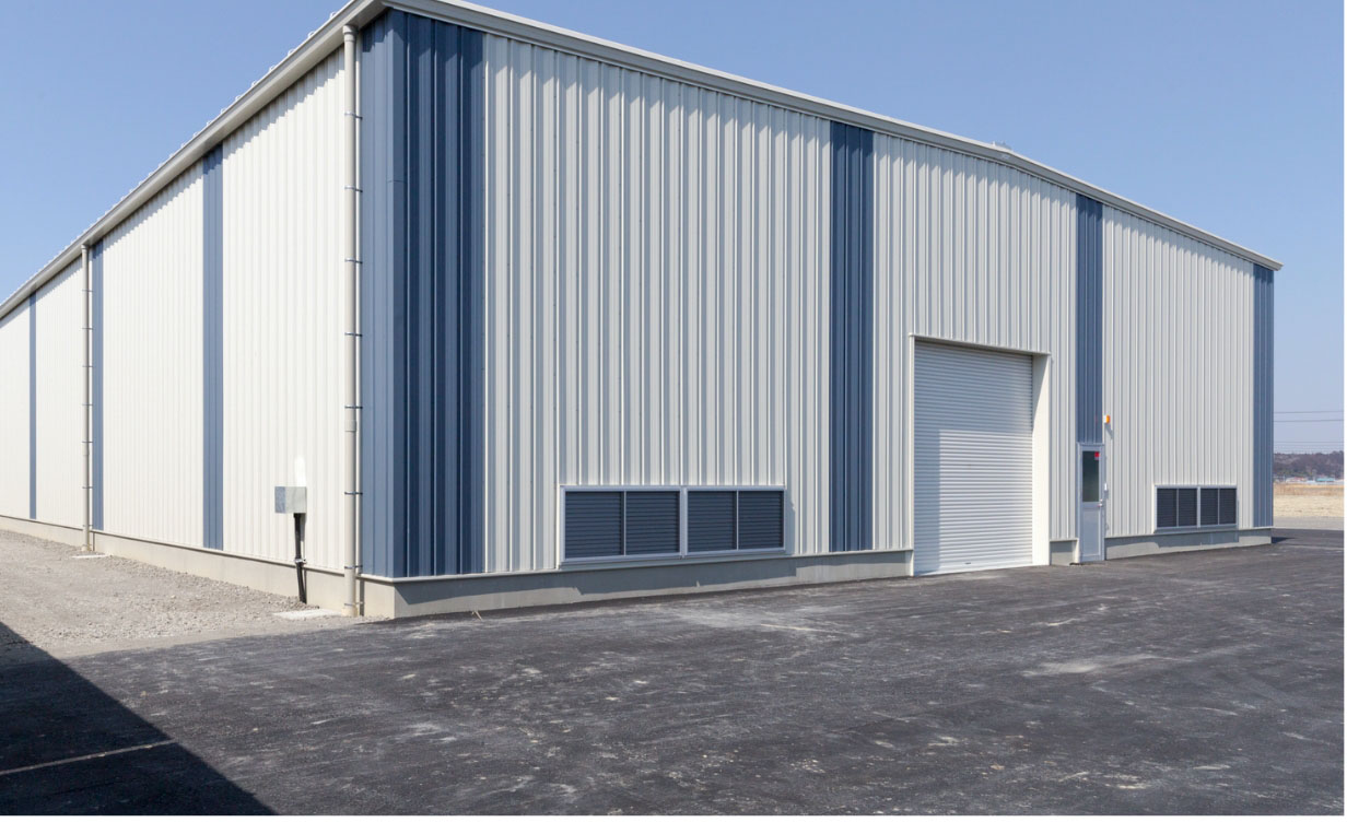 Lauralu temporary building hire large warehouse construction