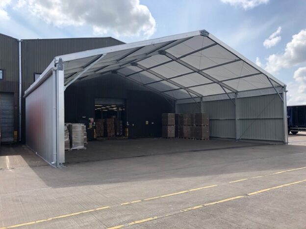 Lauralu temporary canopy and industrial canopies for pallet and storage